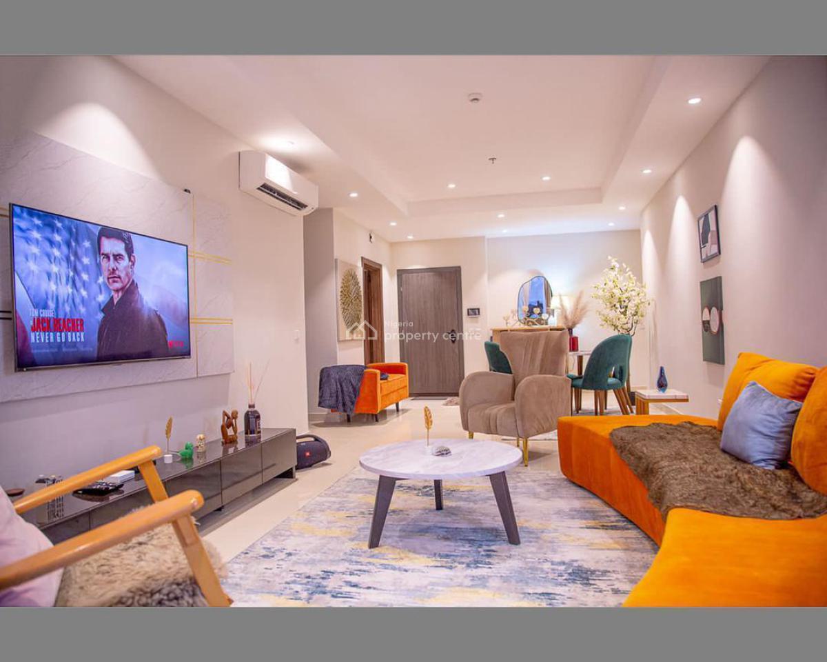 Fully Furnished 2 Bedroom Apartment, 24/7light,good Water, Secure Estate, Oniru, Victoria Island (vi), Lagos, Flat / Apartment for Rent