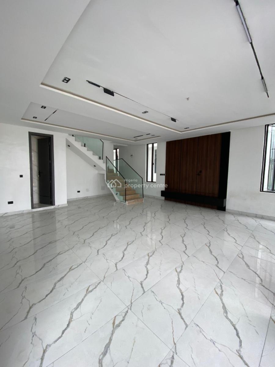 Exquisitely Built 5 Bedroom Fully Detached Duplex with Bq, Chevron, Lekki, Lagos, Detached Duplex for Sale