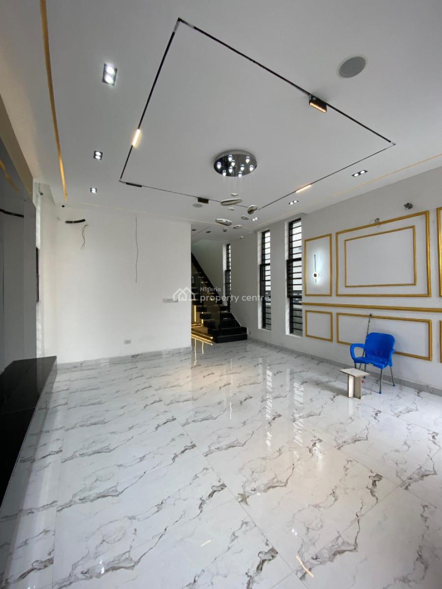 Well Finished 5 Bedroom Detached with Bq and Pool in a Secured Estate, Chevron, Lekki, Lagos, Detached Duplex for Sale