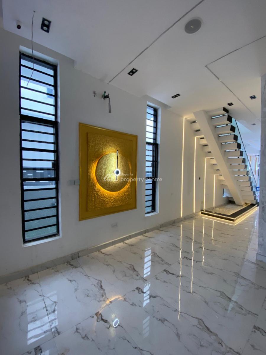 Well Finished 5 Bedroom Detached with Bq and Pool in a Secured Estate, Chevron, Lekki, Lagos, Detached Duplex for Sale