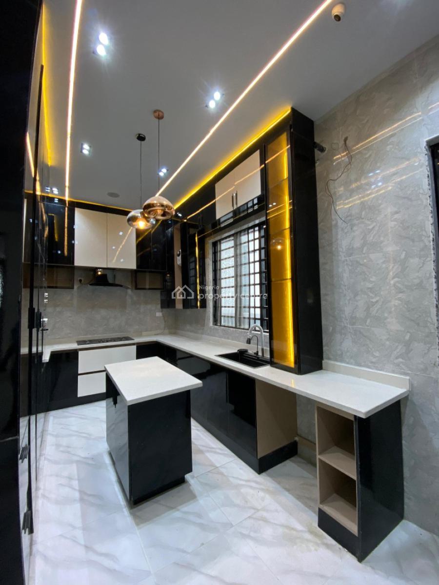 Well Finished 5 Bedroom Detached with Bq and Pool in a Secured Estate, Chevron, Lekki, Lagos, Detached Duplex for Sale