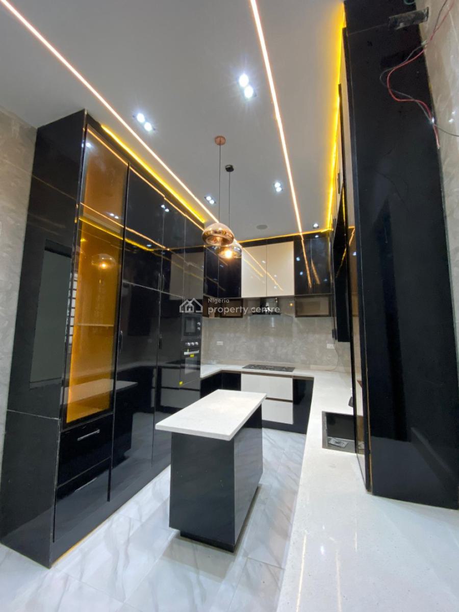 Well Finished 5 Bedroom Detached with Bq and Pool in a Secured Estate, Chevron, Lekki, Lagos, Detached Duplex for Sale