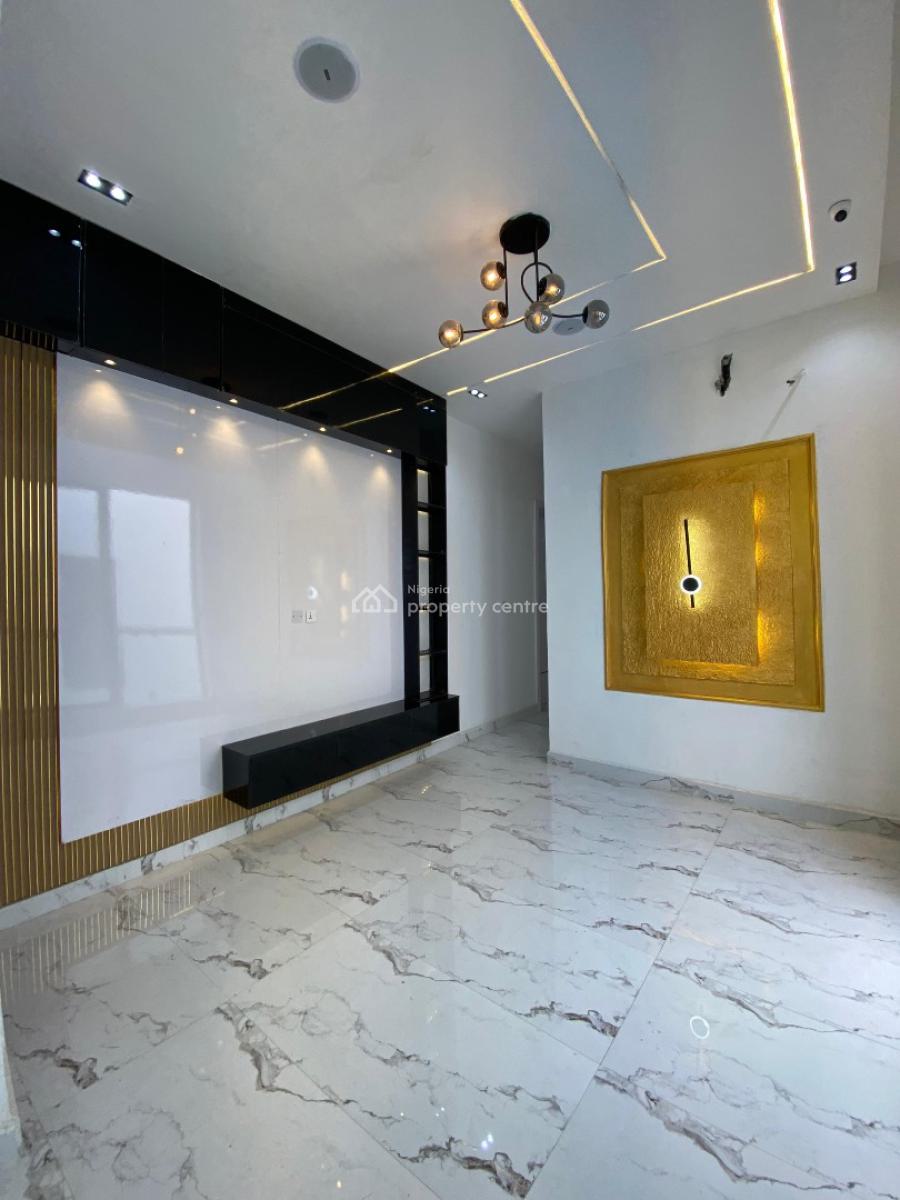 Well Finished 5 Bedroom Detached with Bq and Pool in a Secured Estate, Chevron, Lekki, Lagos, Detached Duplex for Sale