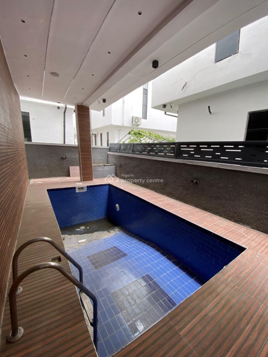 Well Finished 5 Bedroom Detached with Bq and Pool in a Secured Estate, Chevron, Lekki, Lagos, Detached Duplex for Sale