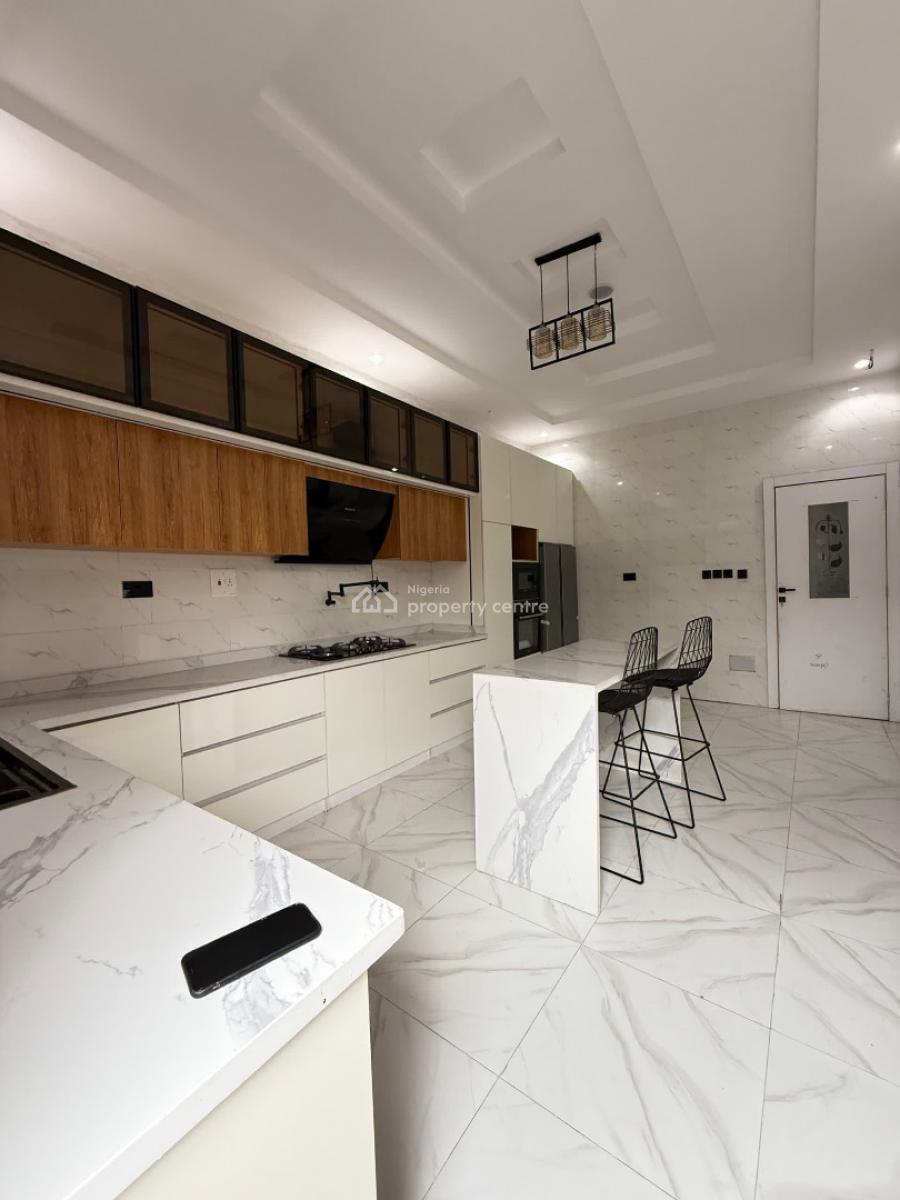 Elegant 5bedroom Fully Detached Duplex with Pool and Bq., Chevron, Lekki, Lagos, Detached Duplex for Sale