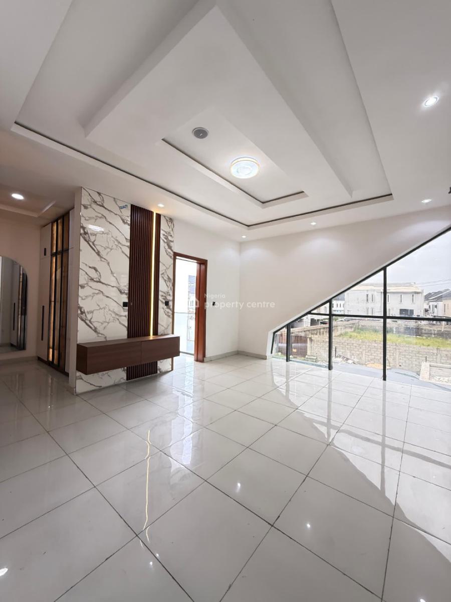 Elegant 5bedroom Fully Detached Duplex with Pool and Bq., Chevron, Lekki, Lagos, Detached Duplex for Sale
