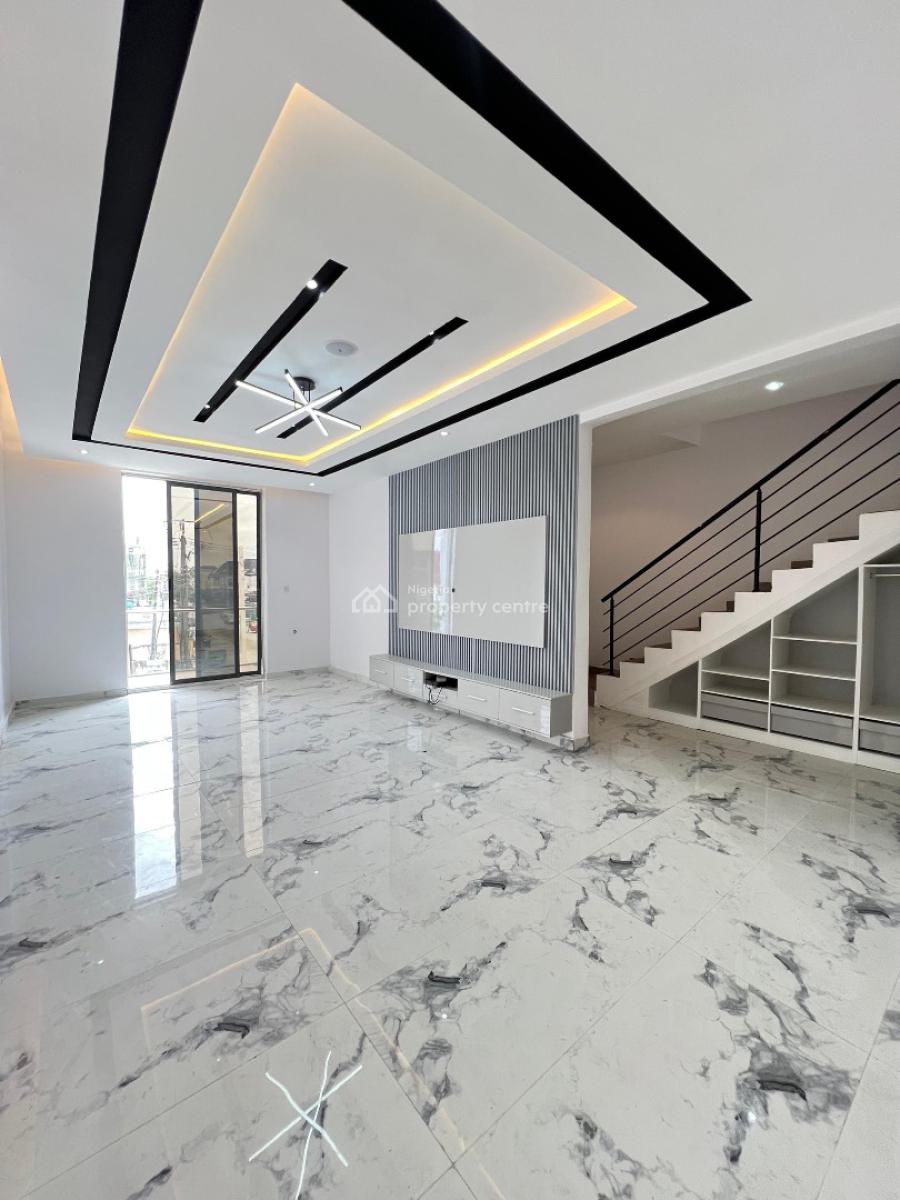 Spacious 5 Bedroom Detached with Bq, Cinema, Rooftop Terrace and Pool, Chevron, Lekki, Lagos, Detached Duplex for Sale