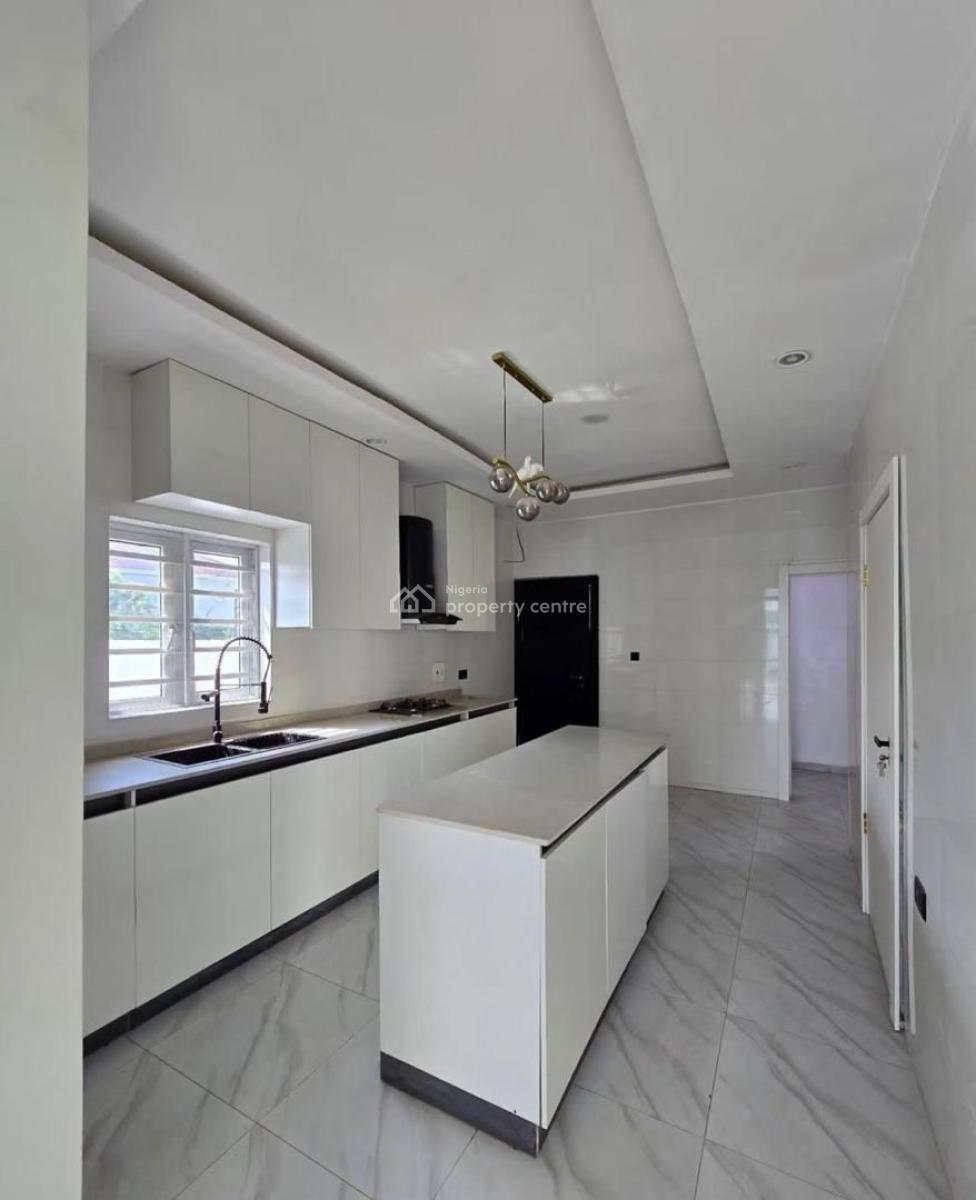 Spacious 5 Bedroom Detached Duplex with Bq and Pool in a Serene Axis, Chevron, Lekki, Lagos, Detached Duplex for Sale