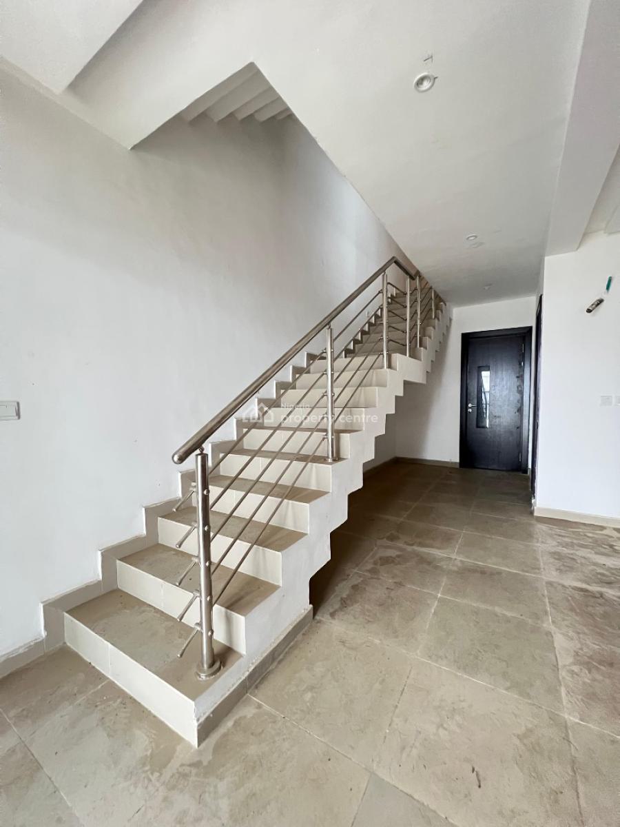 Well Finished 4 Terraced Duplex with Bq in a Serene Environment, Chevron, Lekki, Lagos, Terraced Duplex for Sale