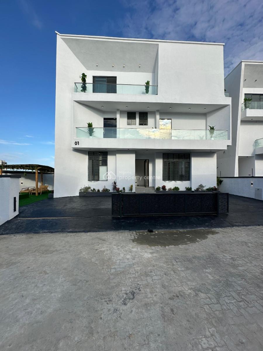 Contemporary 5 Bedroom Detached Duplex, Chevron, Lekki, Lagos, Detached Duplex for Sale