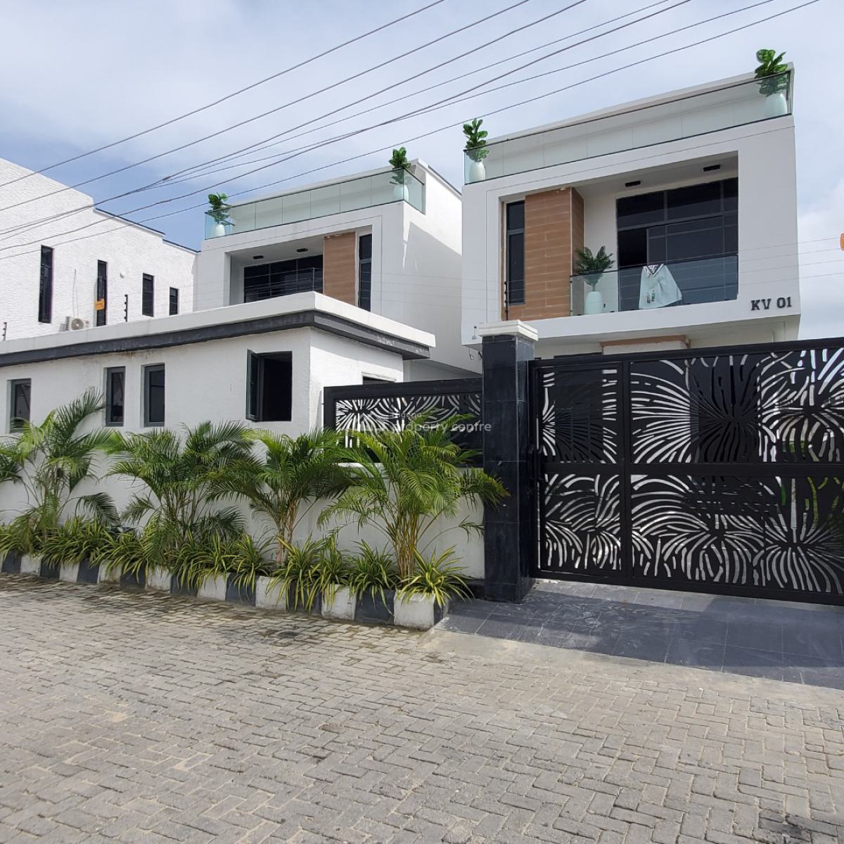 Beautiful 5 Bedroom Duplex with a Bq and a Pool Within a Serene Estate, Orchid, Lekki, Lagos, House for Sale