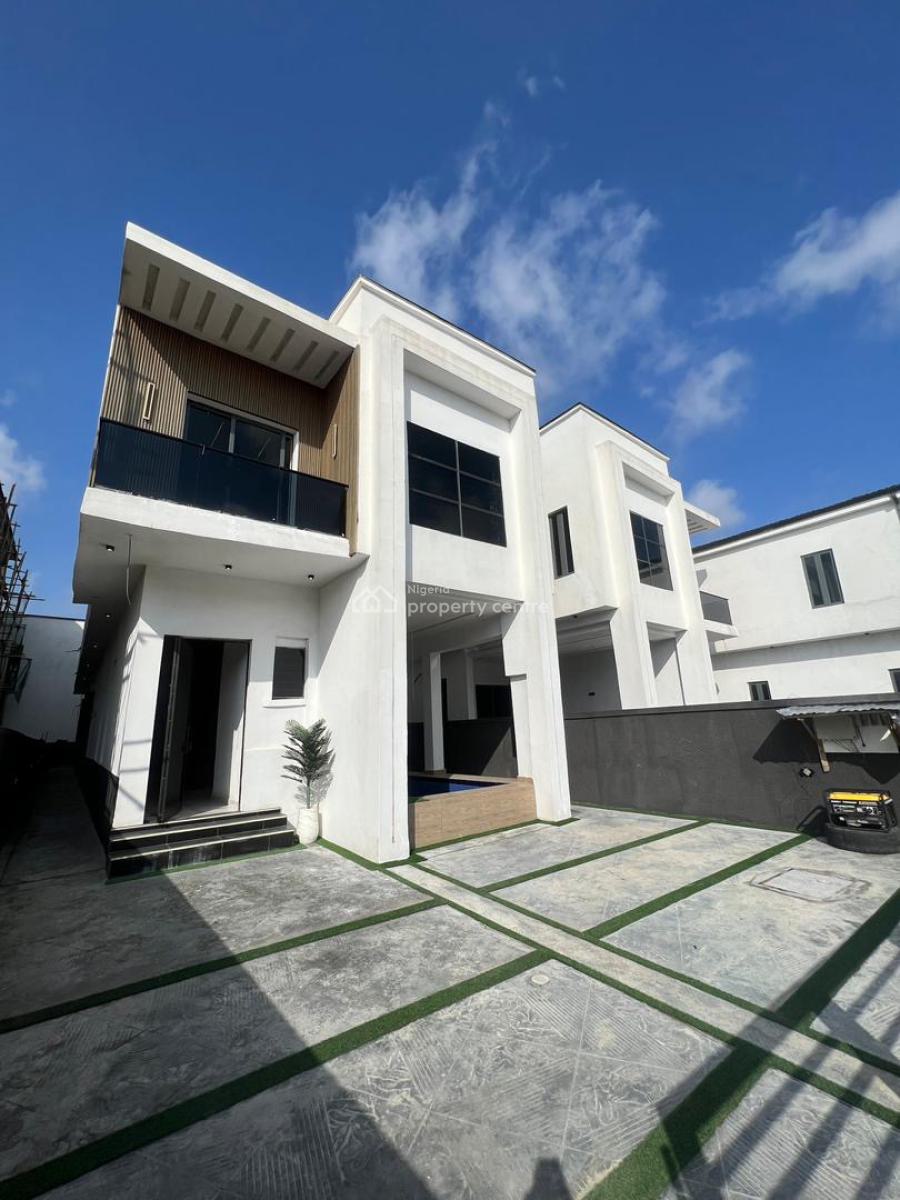 Luxury 5-bedroom Detached Duplex with Swimming Pool & Bq, Ajah, Ajah, Lagos, Detached Duplex for Sale