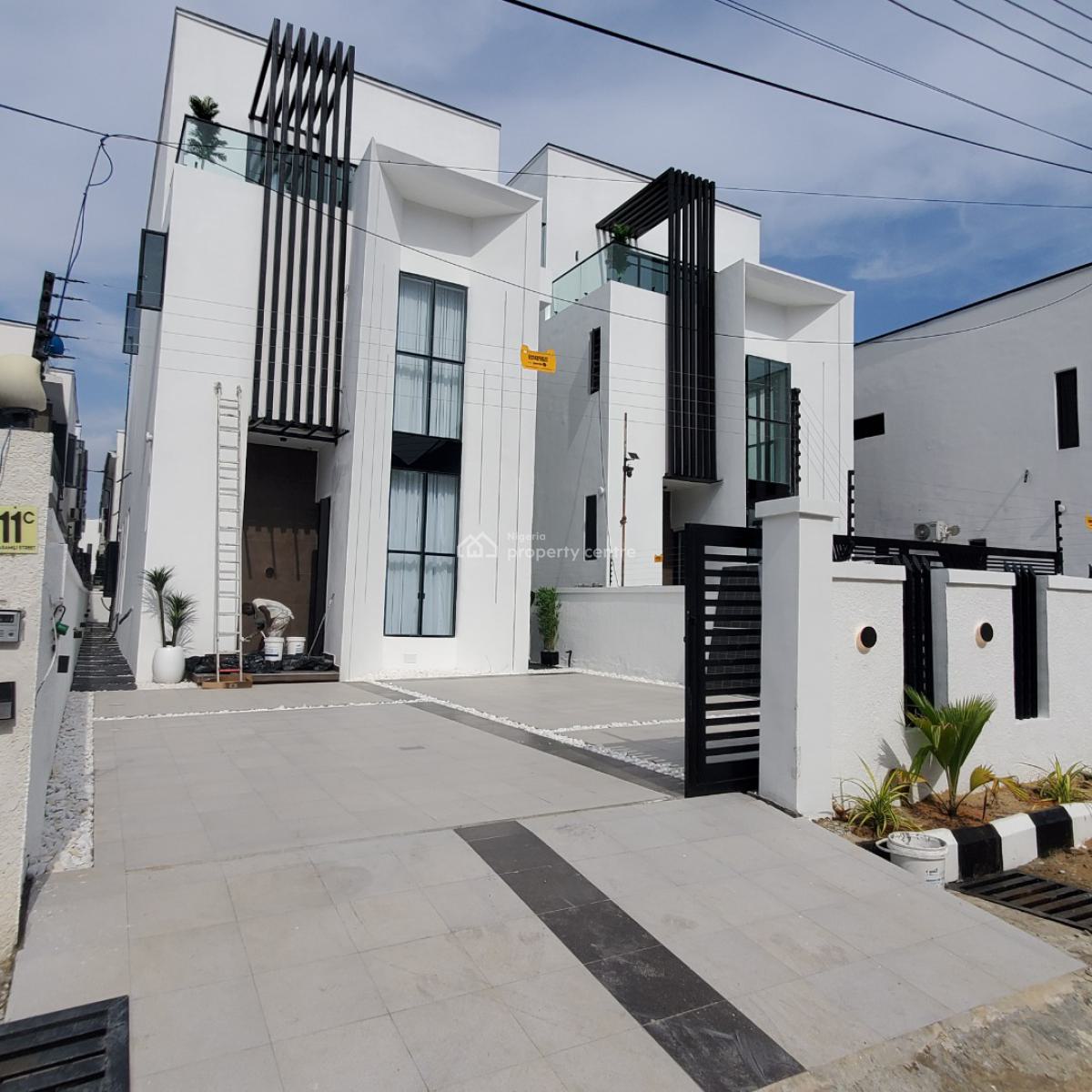 Stunning 5 Bedroom Duplex Within a Serene Space with a Bq and Bq, Orchid, Lekki, Lagos, House for Sale