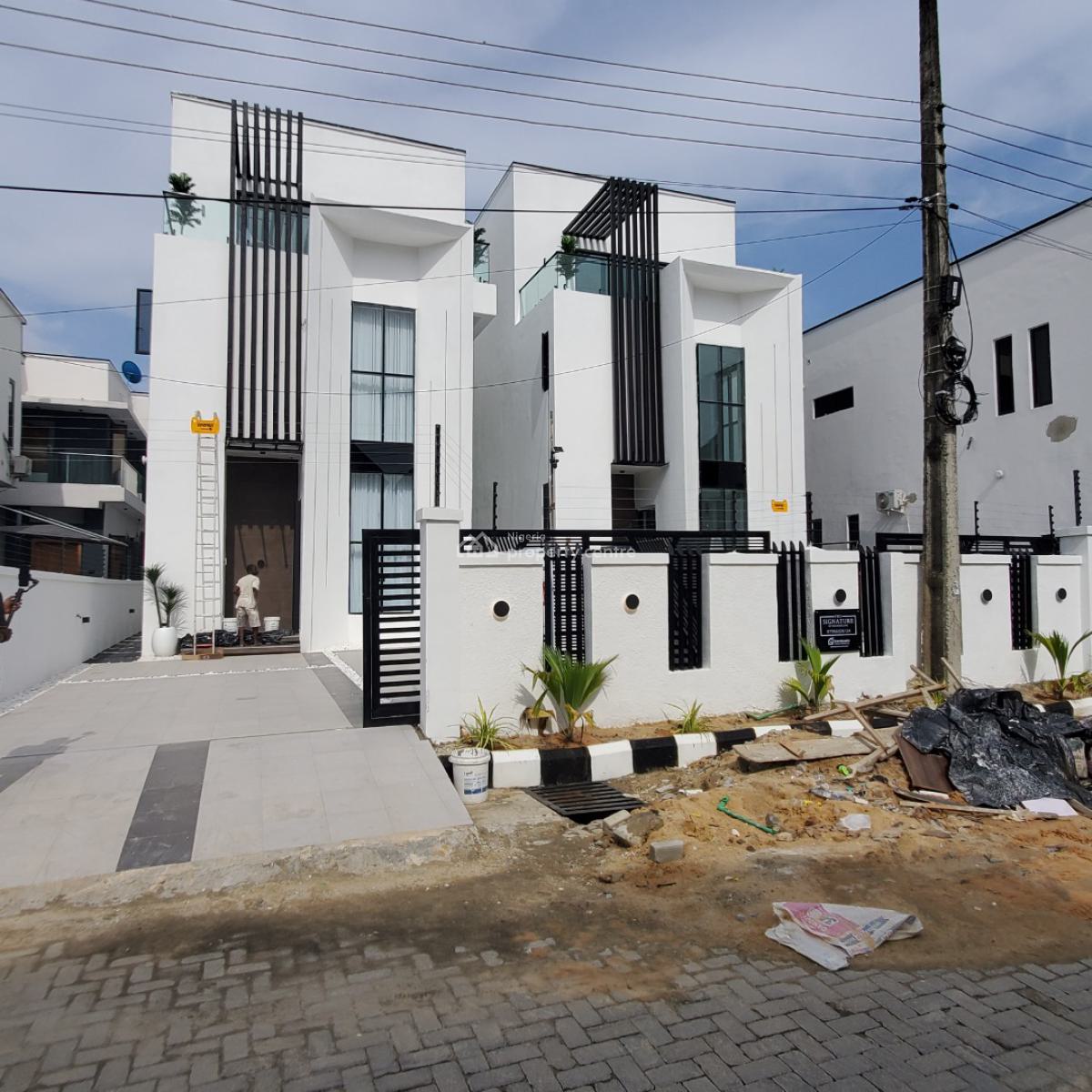 Stunning 5 Bedroom Duplex Within a Serene Space with a Bq and Bq, Orchid, Lekki, Lagos, House for Sale