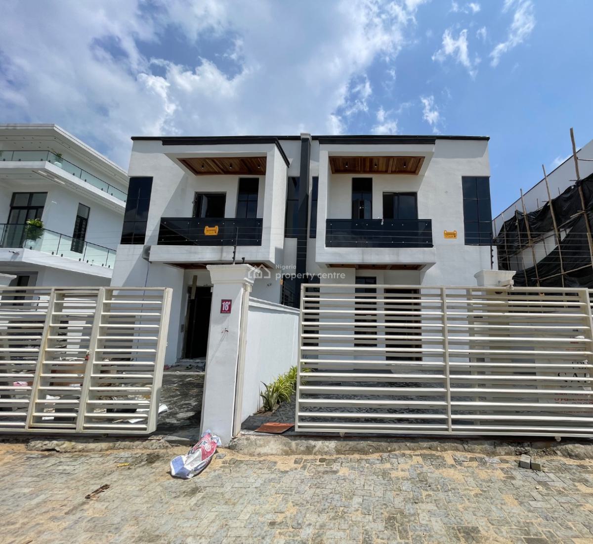Spacious 4 Bedroom Semi Detached Duplex, Orchid, Lekki, Lagos, Semi-detached Duplex for Sale