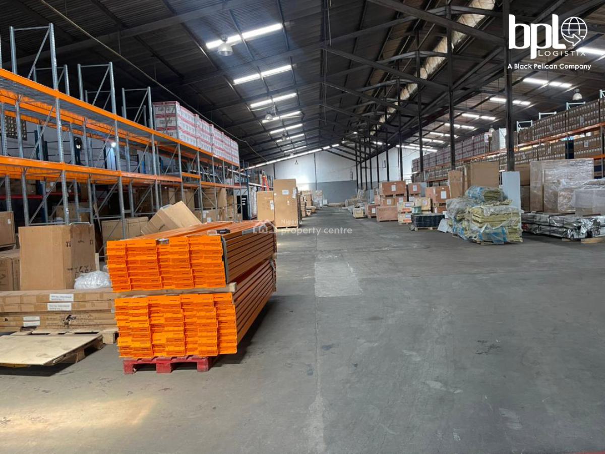 Modern Equipped Warehouse in a Safe & Organized Environment, 47, Mobolaji Johnson Avenue, Alausa, Ikeja, Lagos, Warehouse for Rent