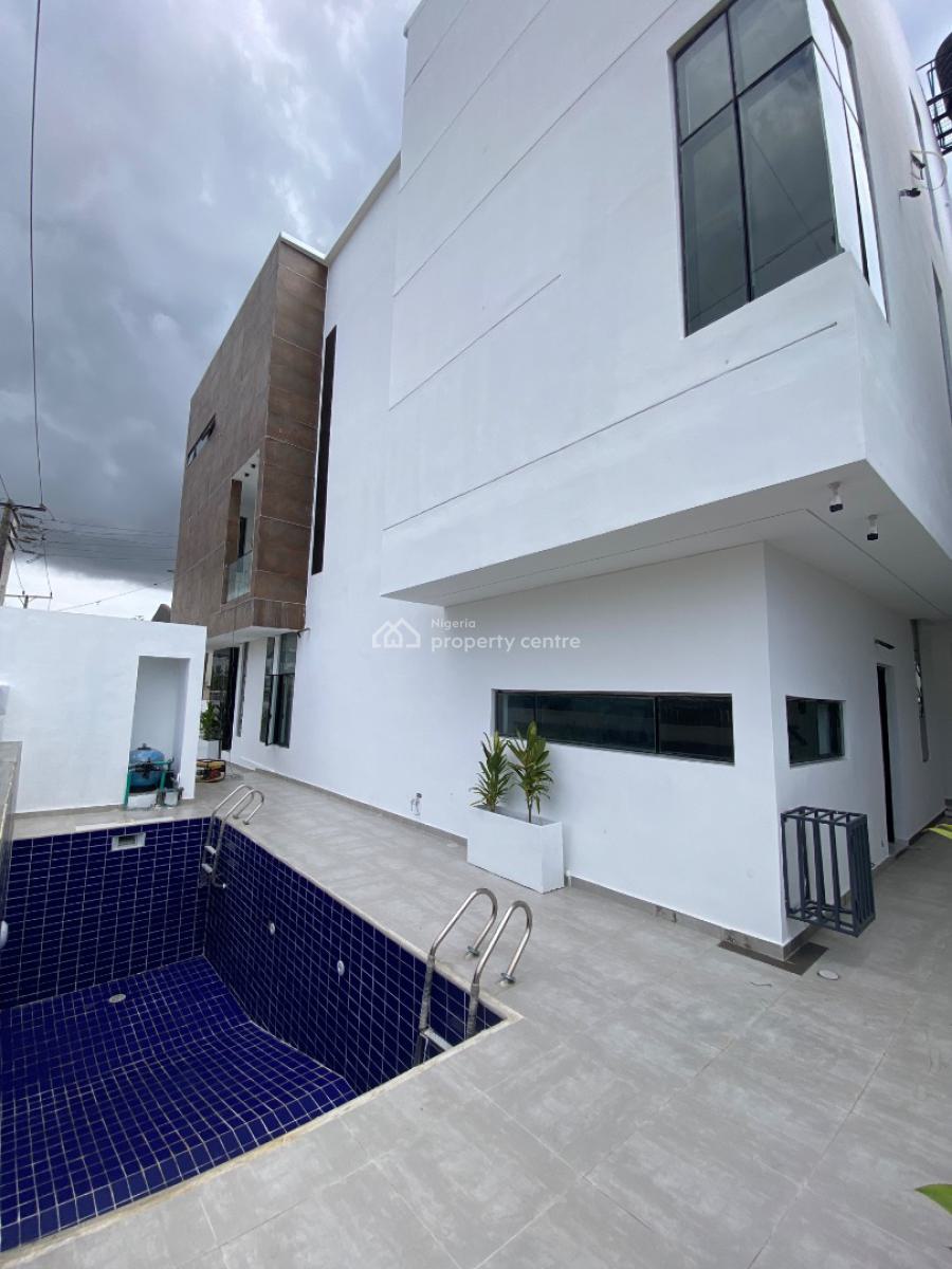 Newly Built 5 Bed Duplex in a Gated Estate, Ikate, Ikate, Lekki, Lagos, Detached Duplex for Sale