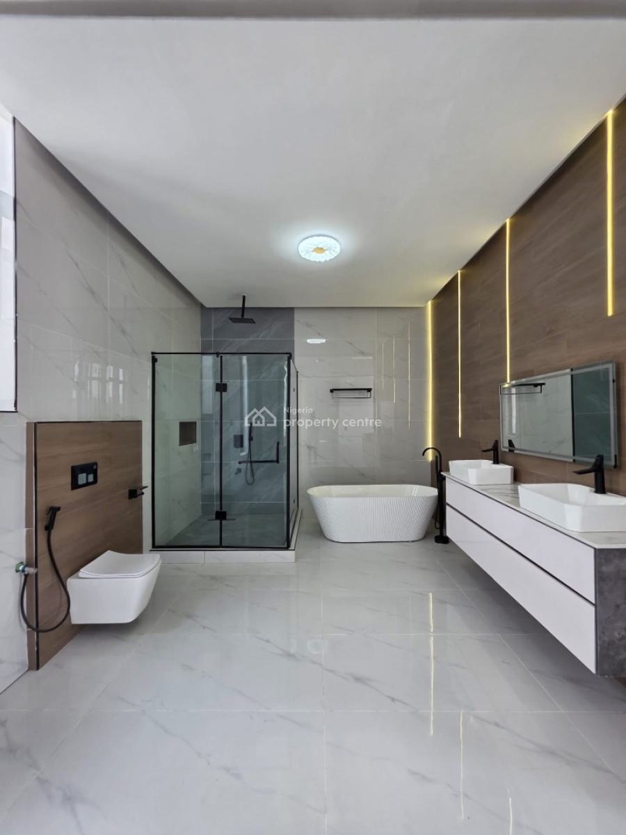 Modern Design 5 Bedroom Fully-detached Duplex with Bq & Swimming Pool, Chevron, Lekki, Lagos, Detached Duplex for Sale