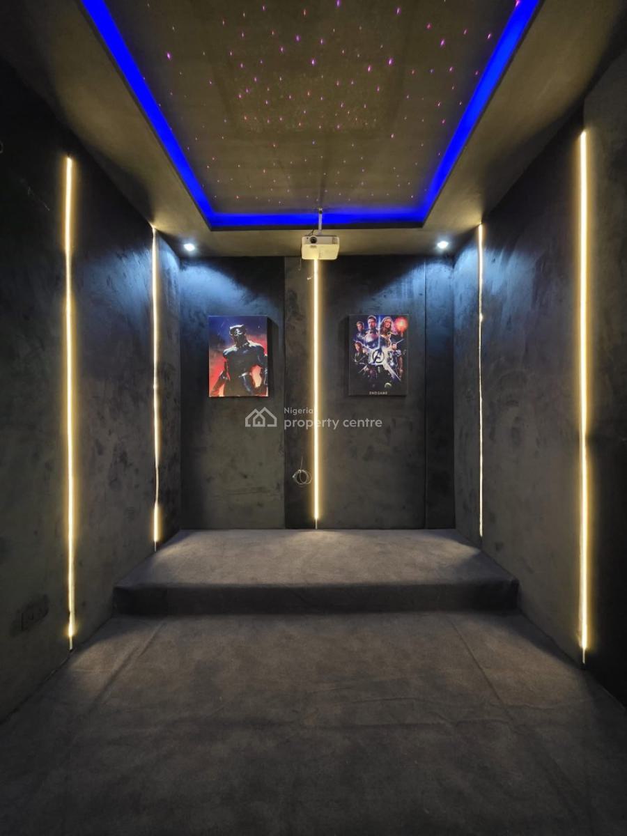 Modern Design 5 Bedroom Fully-detached Duplex with Bq & Swimming Pool, Chevron, Lekki, Lagos, Detached Duplex for Sale