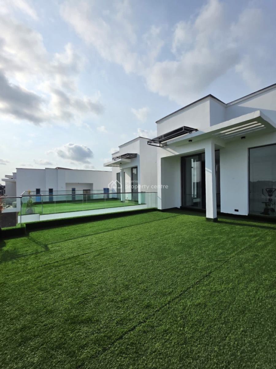 Modern Design 5 Bedroom Fully-detached Duplex with Bq & Swimming Pool, Chevron, Lekki, Lagos, Detached Duplex for Sale