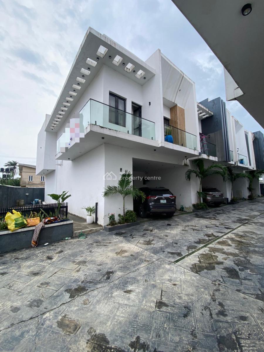 4 Bedroom Furnished Terrace Duplex with Bq and Pool, Orchid, Lekki, Lagos, Terraced Duplex for Sale