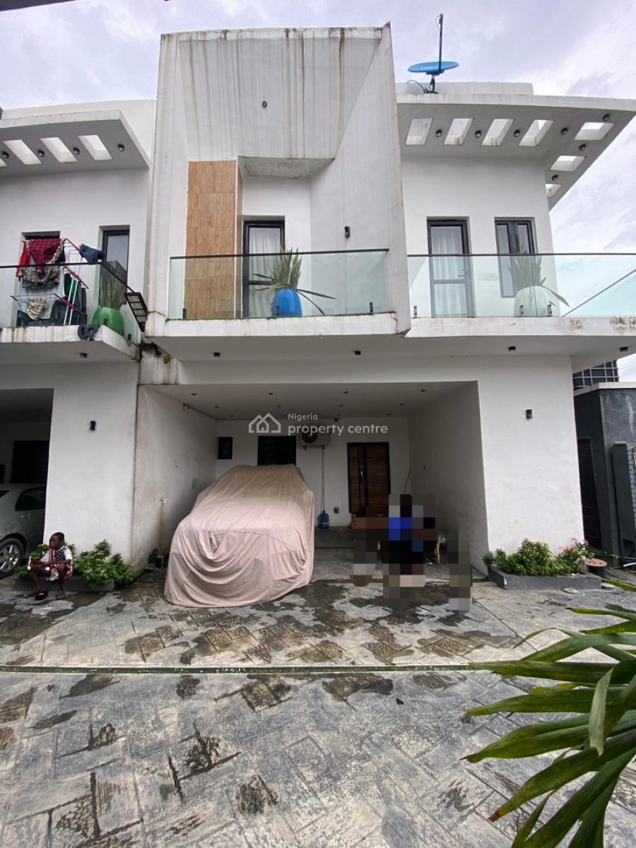 4 Bedroom Furnished Terrace Duplex with Bq and Pool, Orchid, Lekki, Lagos, Terraced Duplex for Sale