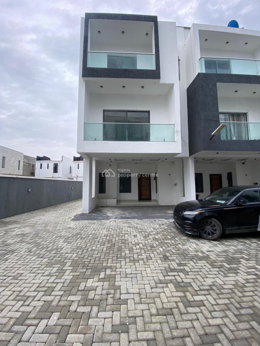 4 Bedroom Terrace Duplex with Bq & Pool, Orchid, Lekki, Lagos, Terraced Duplex for Sale