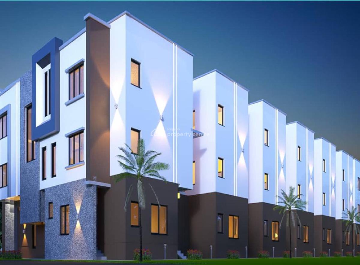 Exquisite 4-bedroom Terrace Duplex with Bq in Prime Jabi Dakibiyu, Jabi, Dakibiyu, Abuja, Terraced Duplex for Sale
