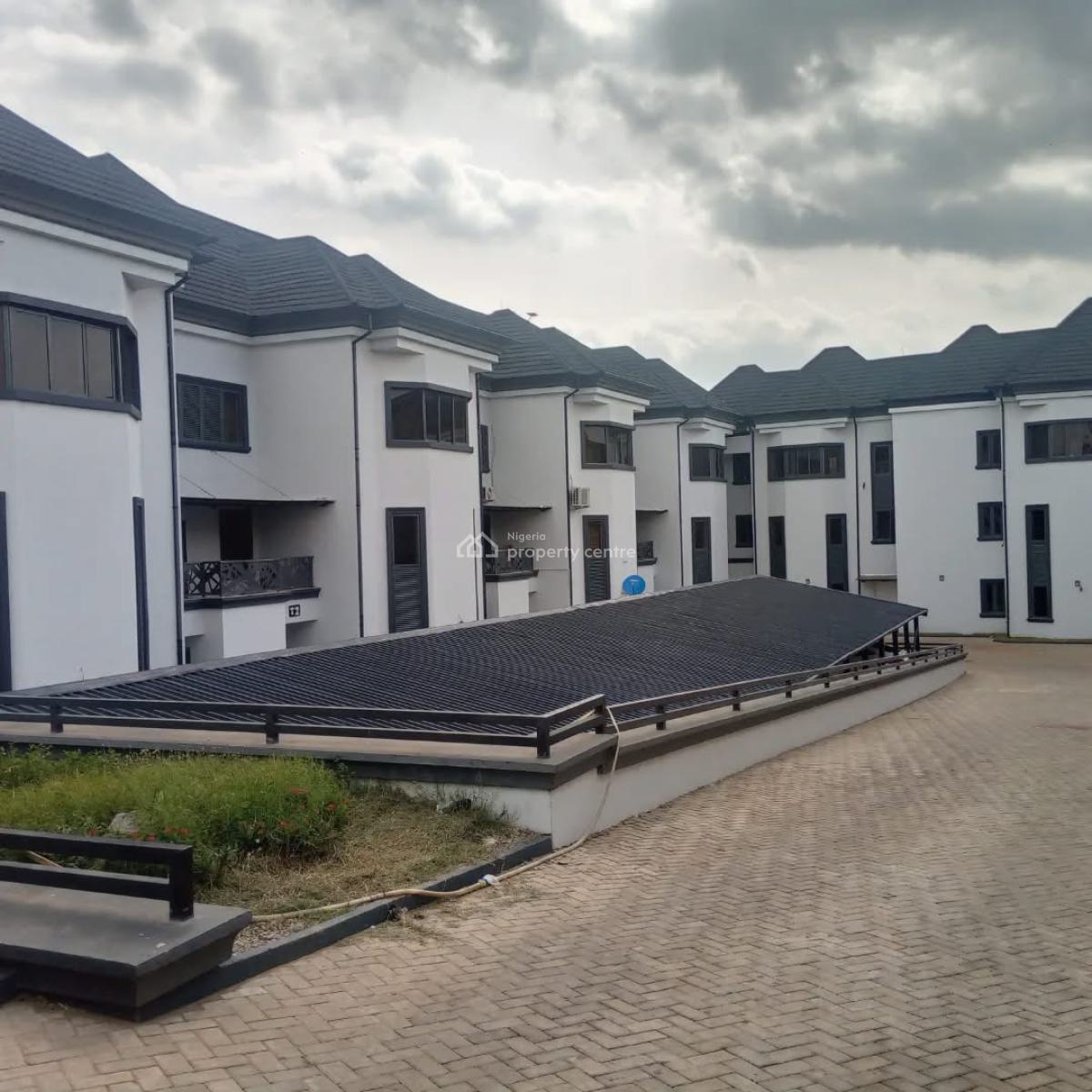 Contemporary 5 Bedroom Spacious Terrace Duplex,bq,pool,cctv,, Serene Vicinity,on a Good Access Road, Guzape District, Abuja, Terraced Duplex for Sale