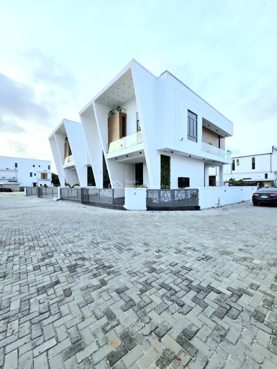 Brand New 4 Bedroom Fully-detached Duplex, Chevron, Lekki, Lagos, Detached Duplex for Sale