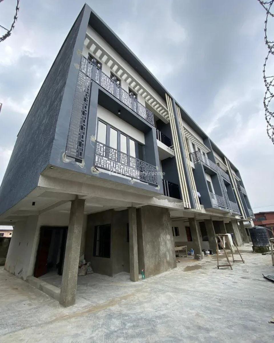Newly Built 4bedroom Terrace Duplex, Ogba, Ifako-ijaiye, Lagos, Terraced Duplex for Sale