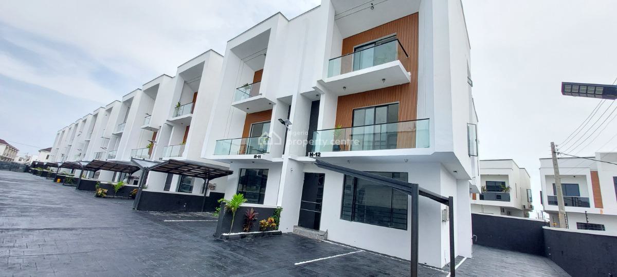 Brand New 4 Bedroom Semi Detached Duplex with 1bq, Orchid Road, Lekki, Lagos, Semi-detached Duplex for Sale