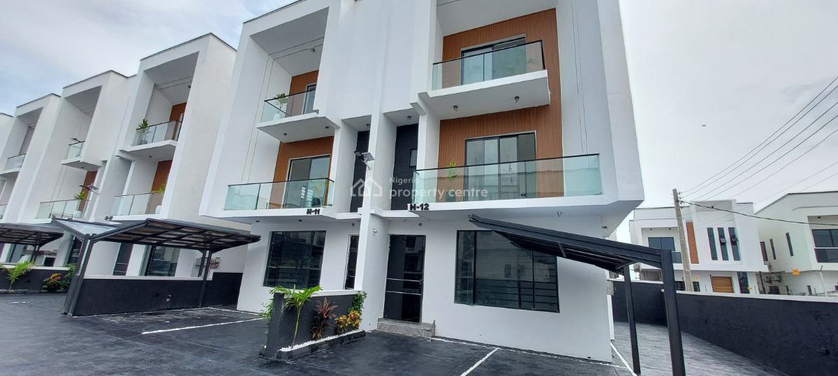 Brand New 4 Bedroom Semi Detached Duplex with 1bq, Orchid Road, Lekki, Lagos, Semi-detached Duplex for Sale