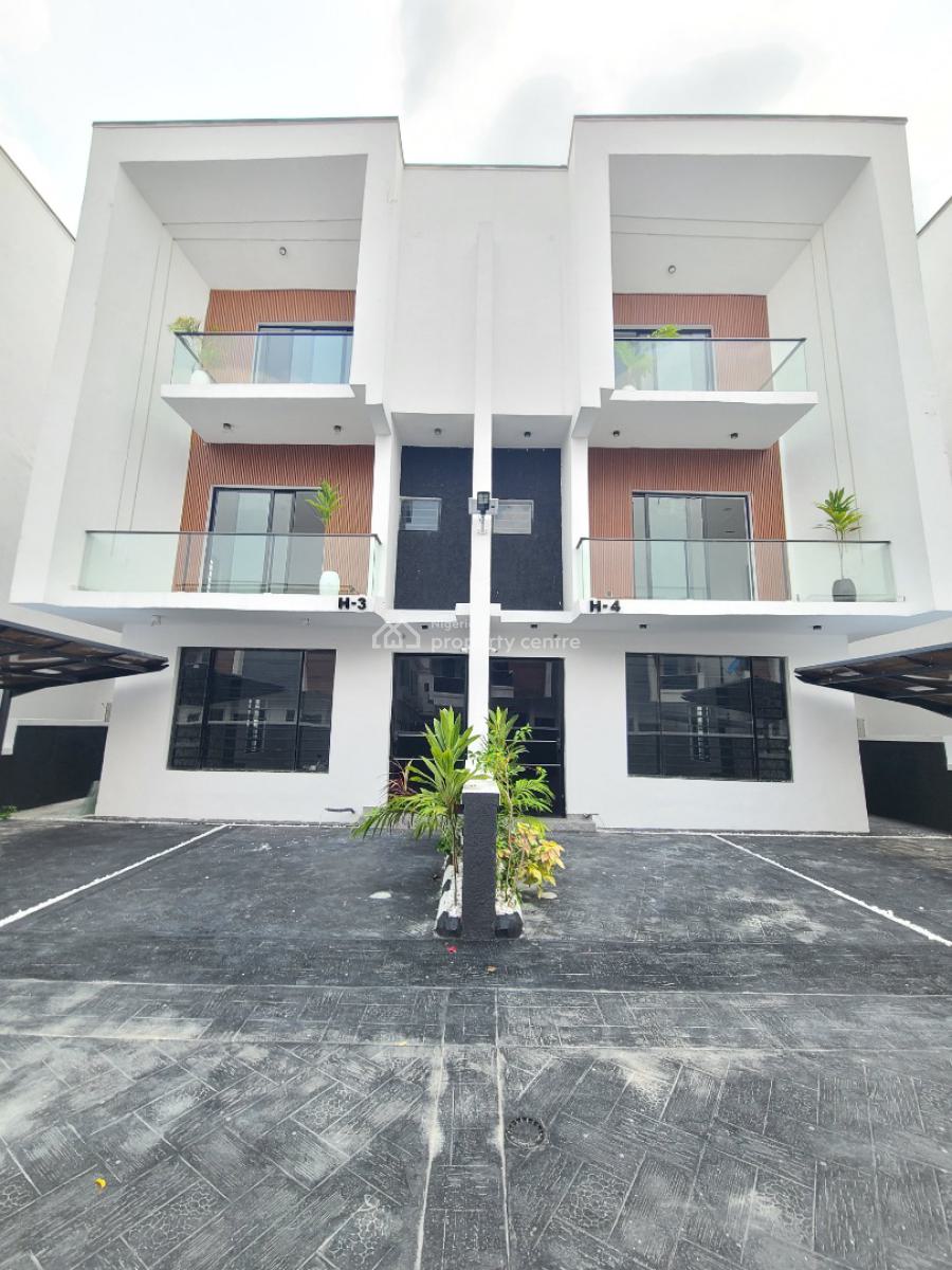 Brand New 4 Bedroom Semi Detached Duplex with 1bq,swimming Pool, Orchid Road, Lekki, Lagos, Semi-detached Duplex for Sale