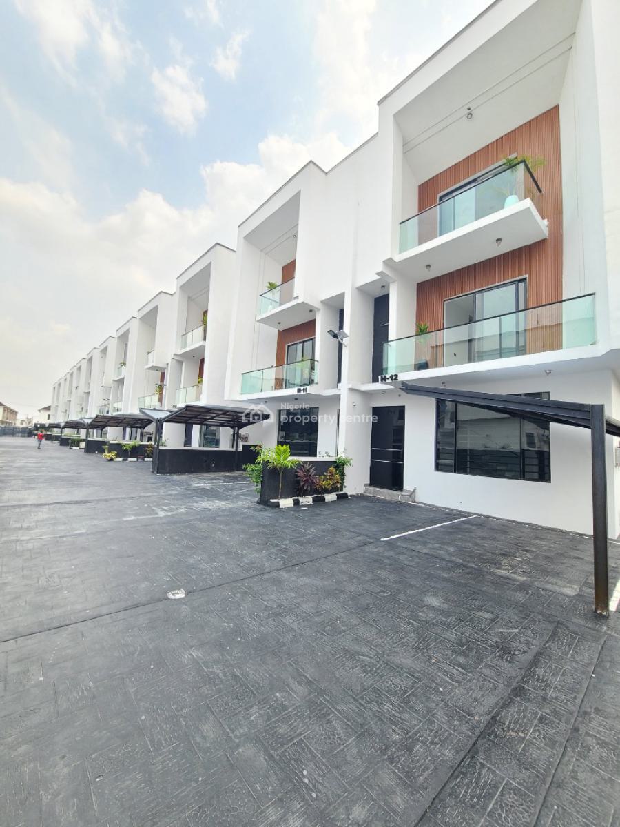 Brand New 4 Bedroom Semi Detached Duplex with 1bq,swimming Pool, Orchid Road, Lekki, Lagos, Semi-detached Duplex for Sale