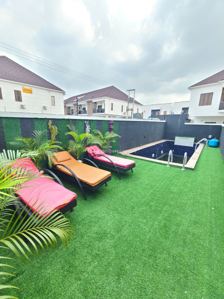 Brand New 4 Bedroom Semi Detached Duplex with 1bq,swimming Pool, Orchid Road, Lekki, Lagos, Semi-detached Duplex for Sale