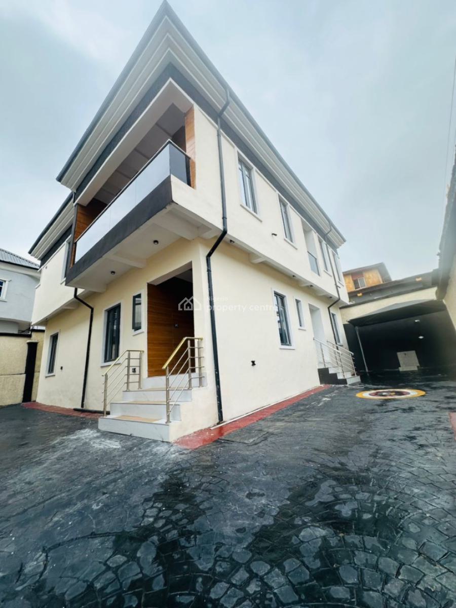 Excellent 4 Bedroom Fully Detached Duplex Plus Bq in a Gated Estate, Ogba, Ikeja, Lagos, Detached Duplex for Sale