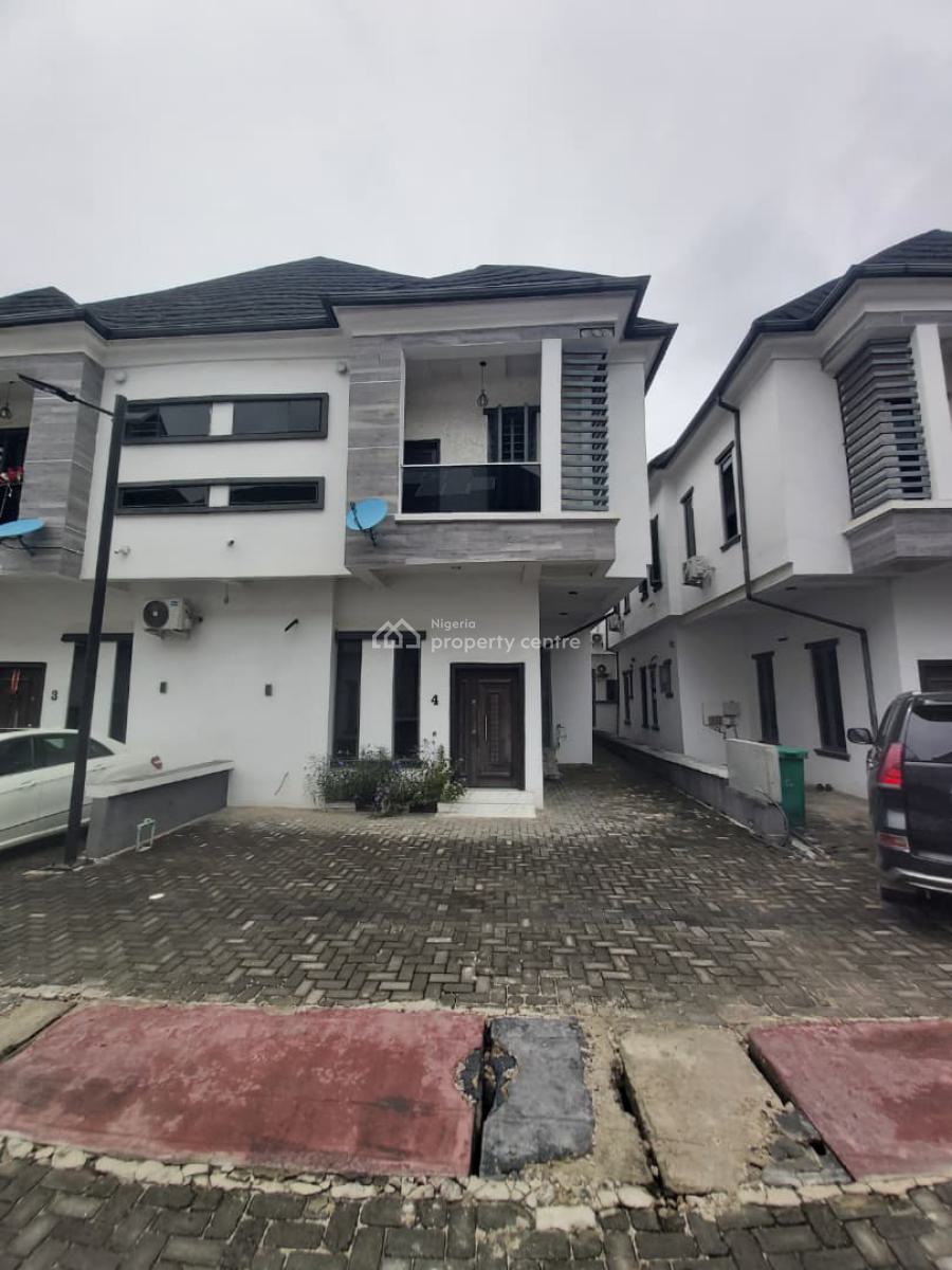 Luxurious 4 Bedroom Semi-detached with Bq., Royal Pine Orchid, Lekki Phase 2, Lekki, Lagos, Semi-detached Duplex for Sale