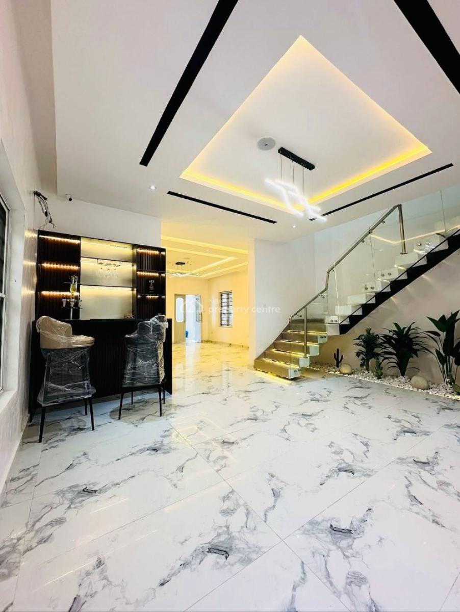 5 Bedrooms Smart Automated Detahed Home, Chevron, Lekki, Lagos, Detached Duplex for Sale