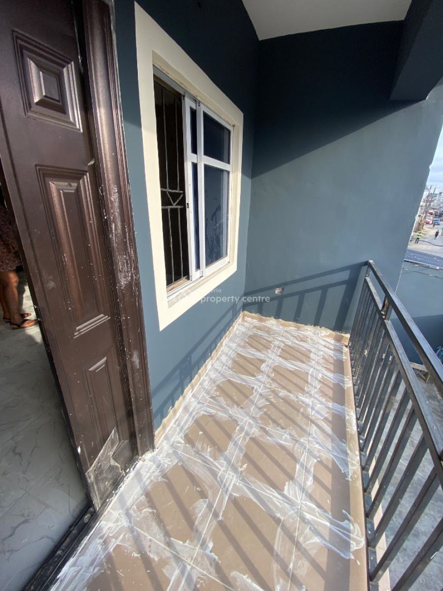 Newly Built 2-bedroom Flat All Rooms En-suite + Visitors Toilet, Off Kilo Bustop, Surulere, Lagos, House for Rent