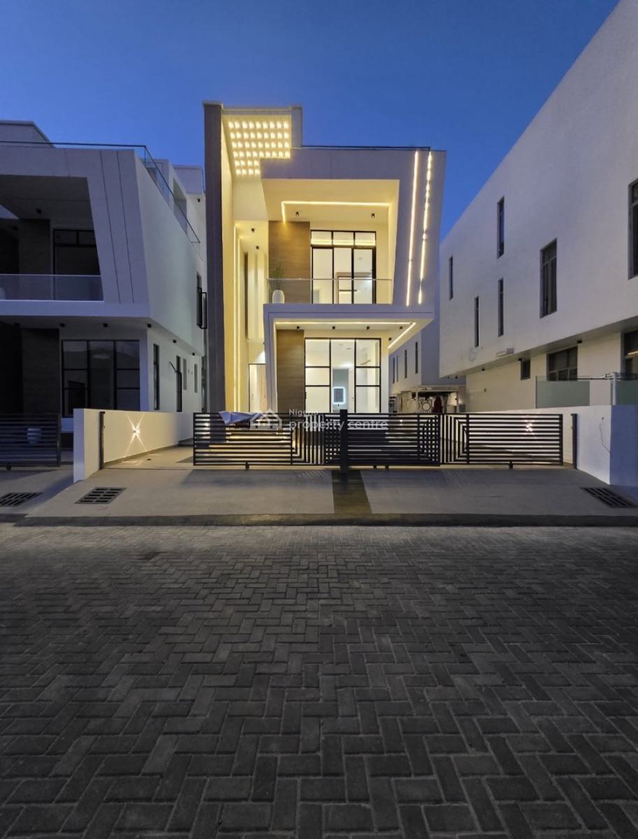 Luxury 5bedroom Detached Duplex +bq , Rooftop Terrace, Pool & Cinema ., Osapa, Lekki, Lagos, Detached Duplex for Sale
