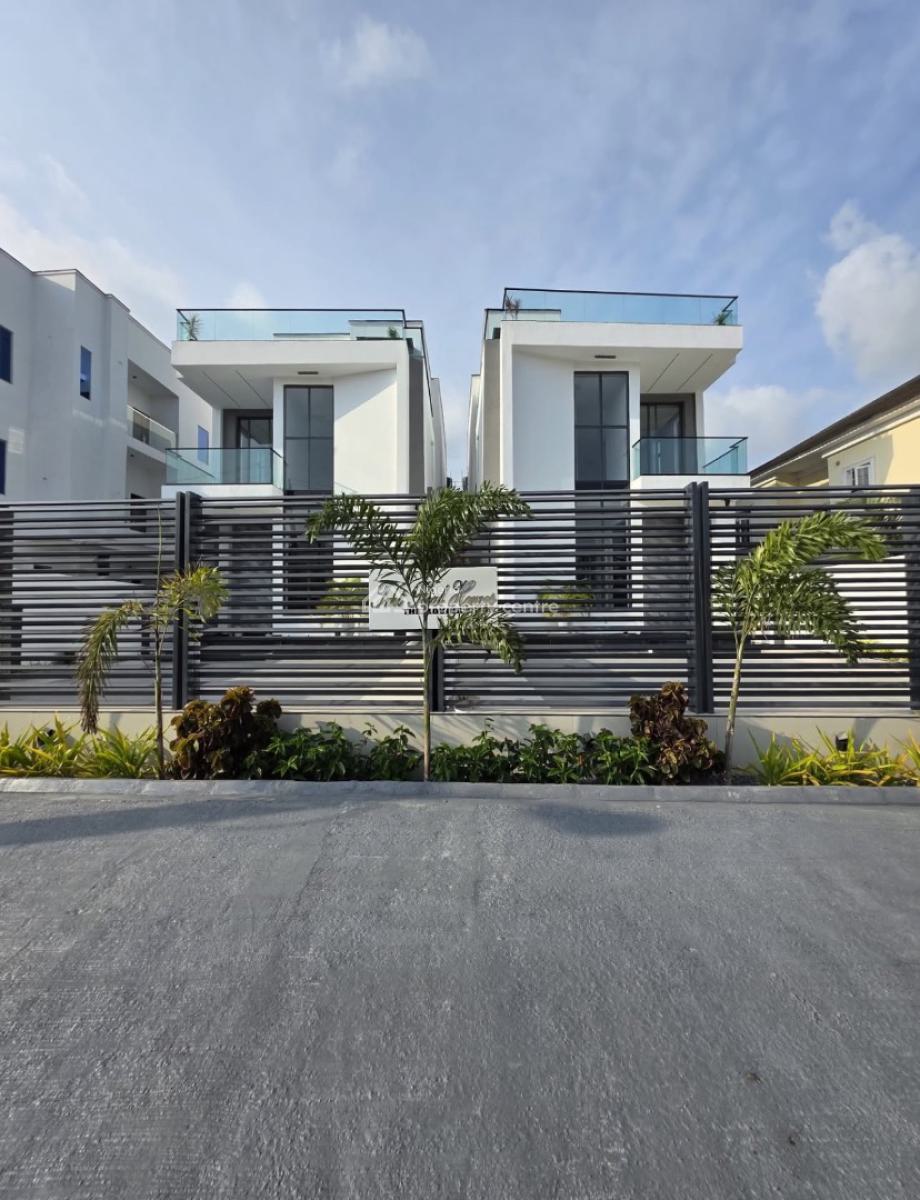 5bedroom +gym , Rooftop Terrace , Pool & a Cinema, Chevron, Lekki, Lagos, Detached Duplex for Sale