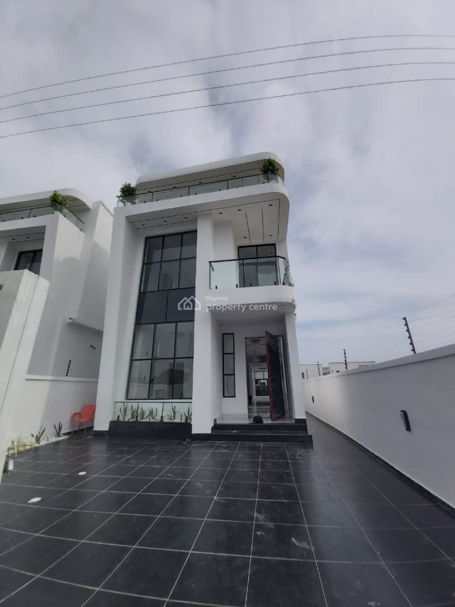 Exquisite 5 Bedroom Detached Duplex with Bq Pool, Daffodil Estate Orchid, Lekki Phase 2, Lekki, Lagos, Detached Duplex for Sale
