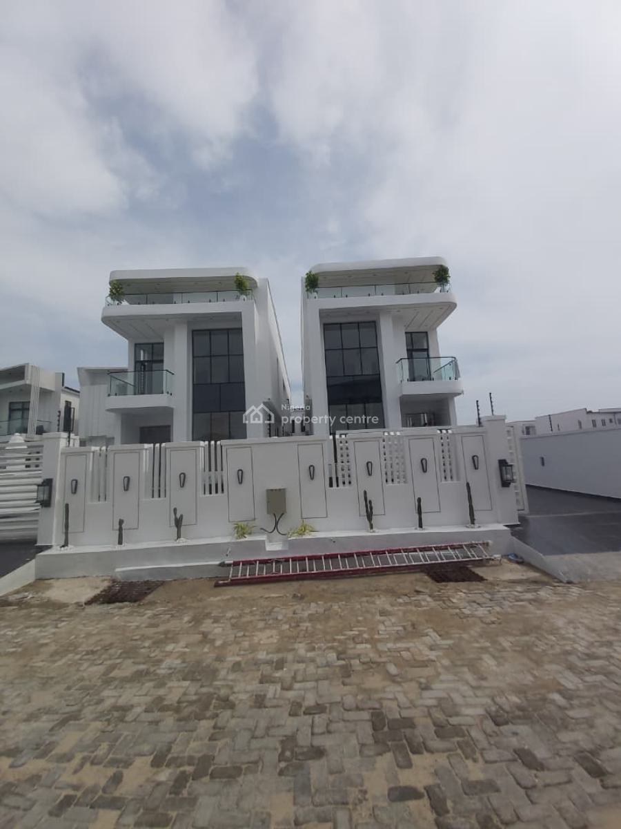 Exquisite 5 Bedroom Detached Duplex with Bq Pool, Daffodil Estate Orchid, Lekki Phase 2, Lekki, Lagos, Detached Duplex for Sale