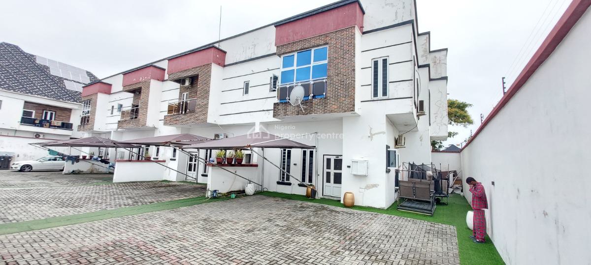 Furnished 3 Bedroom Terrace Duplex with 1bq, Orchid Estate, Lekki, Lagos, Terraced Duplex for Rent