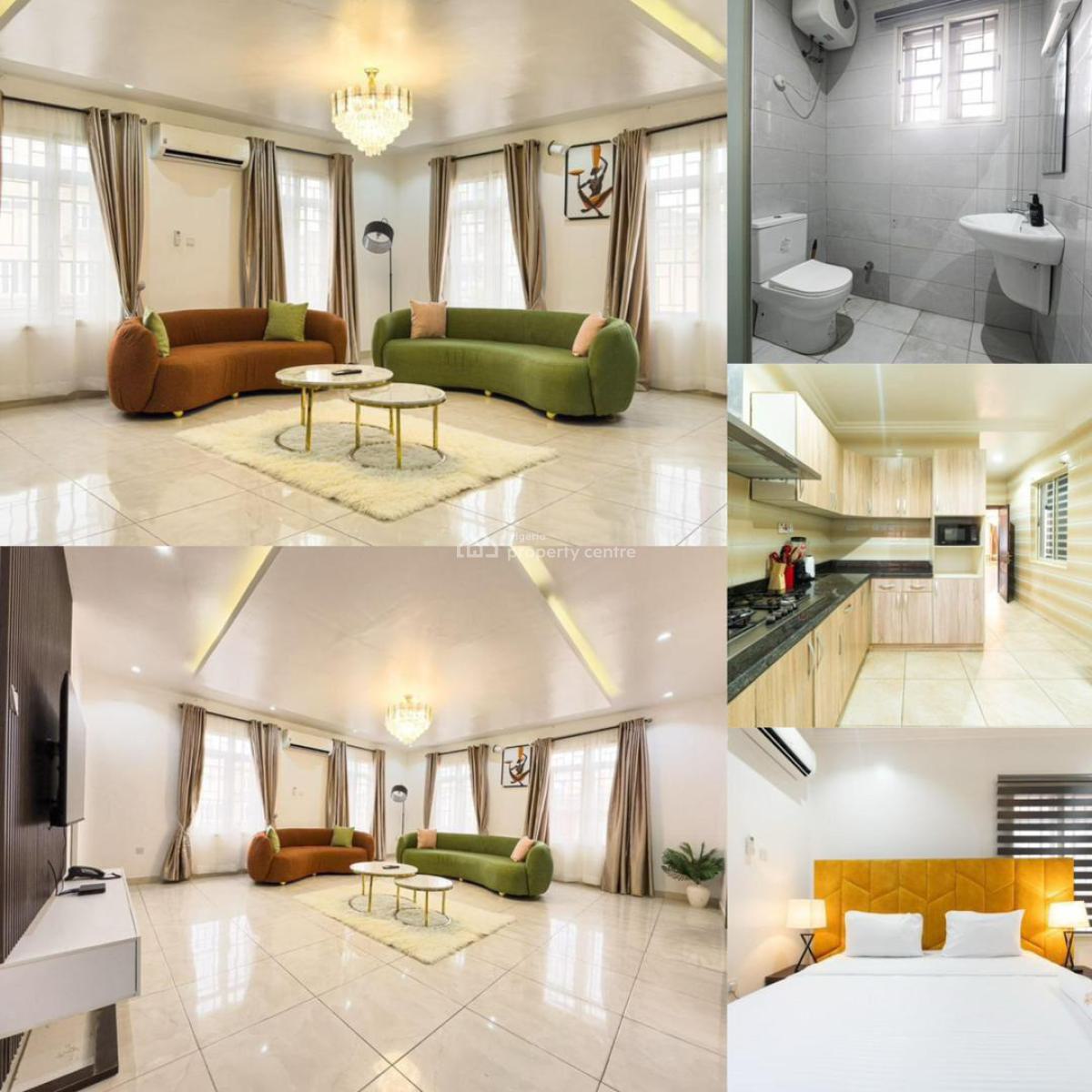 3 Bedroom Apartment, Lekki Phase 1, Lekki, Lagos, Flat / Apartment Short Let