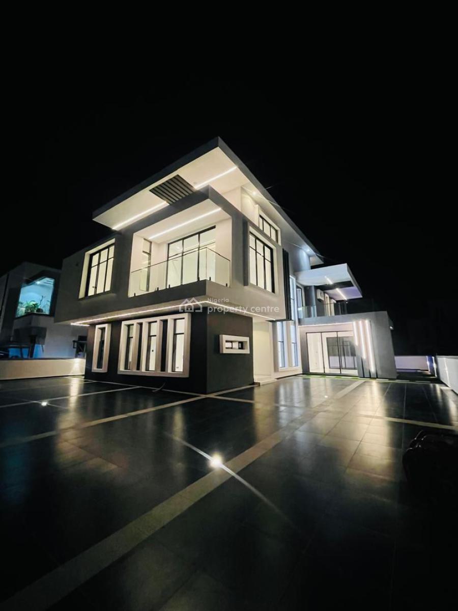 Luxury 5 Bedroom Fully Detached Duplex with Cinema, Pool & Bq, Magnificent 5 Bedroom Fully Detached Duplex with Pool, Pool & Bq, Lekki, Lagos, Detached Duplex for Sale