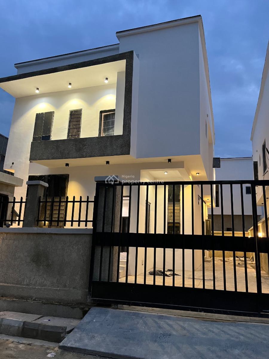 Executive Four Bedroom Fully Detached Duplex in an Estate, Spring Valley Estate, Alasia, Ajah, Lagos, Detached Duplex for Sale