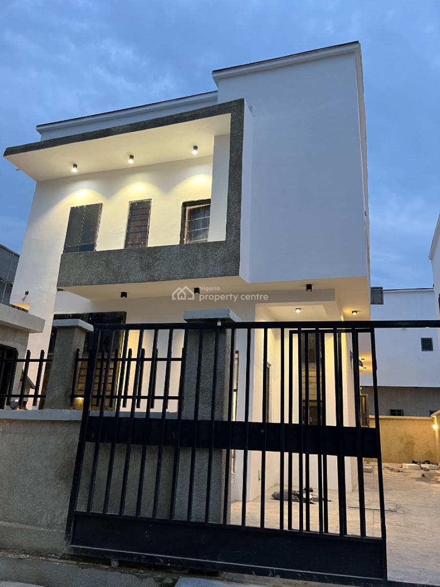 Executive Four Bedroom Fully Detached Duplex in an Estate, Spring Valley Estate, Alasia, Ajah, Lagos, Detached Duplex for Sale