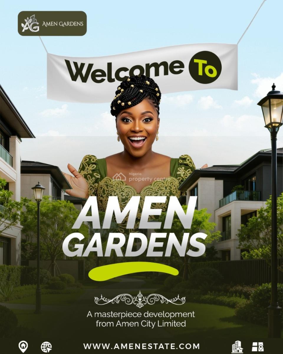 Gated Buy and Build  Sandfilled Plots with C/o Title, Amen Gardens, Ibeju Lekki, Lagos, Residential Land for Sale